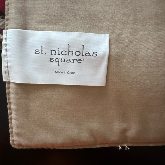 (6) St Nicholas Square Festive Snowman Holiday Placemat, NWT - Picture 3 of 5